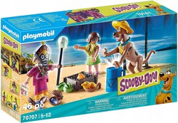 SCOOBY DOO PLAYMOBIL PRZYGODA Z SZAMANEM FIGURKI RUCHOME PIESEK VELMA