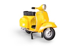 SKUTER VESPA 1976 200 RALLY ŻÓŁTY MODEL METALOWY POJAZD 1:18