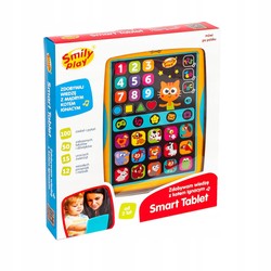 SMART TABLET EDUKACYJNY INTERAKTYWNY SMILY PLAY PIOSENKI MÓWI PO POLSKU