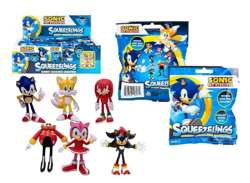 SONIC SQUEEZELINGS GUMOWA FIGURKA NIESPODZIANKA W SASZETCE 