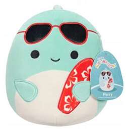 SQUISHMALLOWS DELFINEK PERRY MASKOTKA PLUSZAK PRZYTULANKA MIĘKKA 19 cm