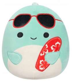 SQUISHMALLOWS DELFINEK PERRY MASKOTKA PLUSZAK PRZYTULANKA MIĘKKA 19 cm