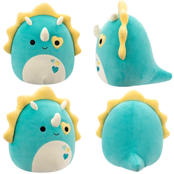 SQUISHMALLOWS DINOZAUR BRAEDON MASKOTKA PRZYTULANKA 20CM SERDUSZKO