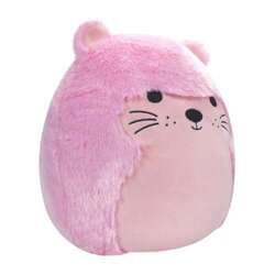 SQUISHMALLOWS FUZZAMALLOWS RÓŻOWY KOTEK ANU WŁOCHATA MASKOTKA PLUSZAK 30 cm