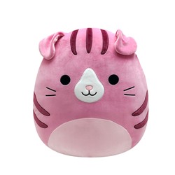 SQUISHMALLOWS MASKOTKA MIĘKKA PLUSZOWA PRZYTULANKA 40 cm - KOTEK GERALDINE