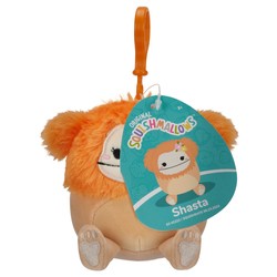 SQUISHMALLOWS POMARAŃCZOWY YETI SHASTA BRELOK MIĘCIUTKA MASKOTKA 9 cm