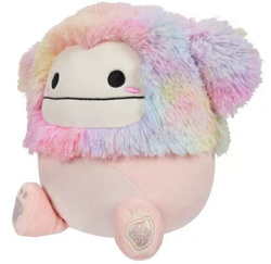 SQUISHMALLOWS WIELKA STOPA DIANE MASKOTKA PLUSZAK WŁOCHATY TĘCZOWY 19 cm