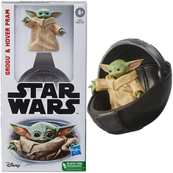 STAR WARS BABY YODA GROGU HOVER PRAM MANDALORIAN FIGURKA GWIEZDNE WOJNY