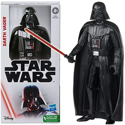 STAR WARS DARTH VADER Z MIECZEM ŚWIETLNYM FIGURKA GWIEZDNE WOJNY