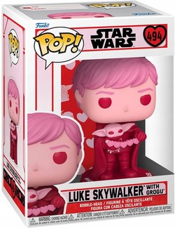 STAR WARS LUKE SKYWALKER Z GROGU FUNKO POP! FIGURKA GWIEZDNE WOJNY BOBBLE