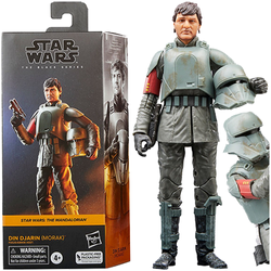 STAR WARS MANDALORIAN DIN DJARIN MORAK FIGURKA HASBRO BLACK GWIEZDNE WOJNY