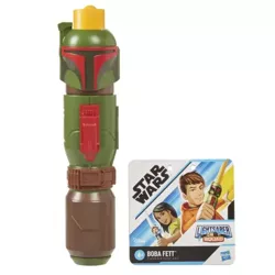 STAR WARS MIECZ ŚWIETLNY BOBA FETT LIGHTSABER SQUAD GWIEZDNE WOJNY HASBRO