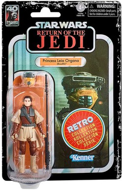 STAR WARS RETURN OF THE JEDI LEIA ORGANA BOUSHH RETRO KENNER RUCHOMA 