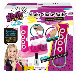 STUDIO PAZNOKCI BROKATOWE MANICURE LAKIER SHAKER