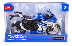 SUZUKI GSX-R1000R 2021 WYSCIGOWY MOTOCYKL MODEL METALOWY POJAZD 1:12