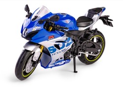 SUZUKI GSX-R1000R 2021 WYSCIGOWY MOTOCYKL MODEL METALOWY POJAZD 1:12