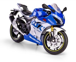 SUZUKI GSX-R1000R 2021 WYSCIGOWY MOTOCYKL MODEL METALOWY POJAZD 1:12