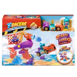 T-RACERS PIRATE SHARK ATTACK WYRZUTNIA ATAK REKINA SAMOCHODZIK STATEK