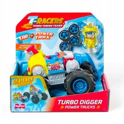 T-RACERS POWER TRUCK SAMOCHÓD TURBO DIGGER