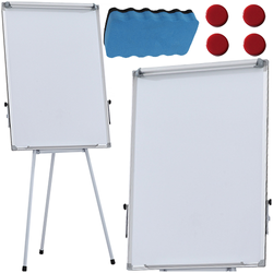 TABLICA SUCHOŚCIERALNA MAGNETYCZNA FLIPCHART OFFICE PRODUCTS 100x70cm GĄBKA