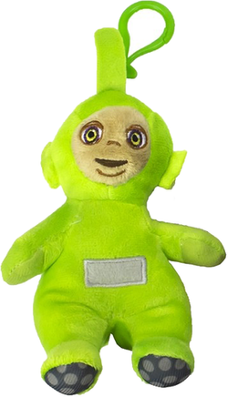 TELETUBISIE MASKOTKA Z ZAWIESZKĄ - DIPSY 15CM