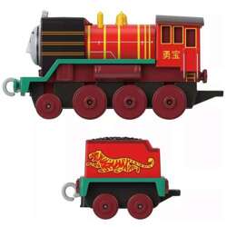 TOMEK I PRZYJACIELE METALOWA LOKOMOTYWA Z WAGONIKIEM YONG BAO FISHER-PRICE