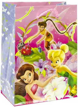 TORBA PAPIEROWA 180x130x80 DZWONECZEK WRÓŻKI FAIRY