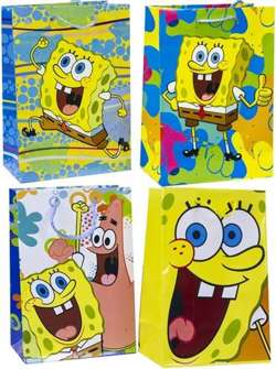 TOREBKA PAPIEROWA 180x130x80 PATRYK - SPONGEBOB