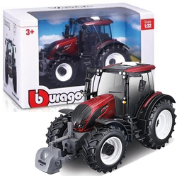 TRAKTOR METALOWY CIĄGNIK ROLNICZY VALTRA N174 CZERWONY BBURAGO 1:32 