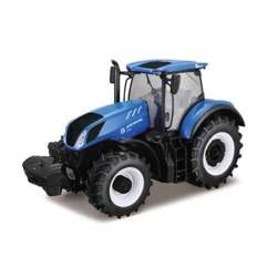 TRAKTOR METALOWY NEW HOLLAND T7 Z NAPĘDEM CIĄGNIK ROLNICZY MODEL BBURAGO