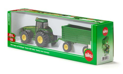 TRAKTOR Z PRZYCZEPĄ JOHN DEERE 8430 ZIELONY - SIKU