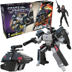 TRANSFORMERS GI JOE MEGATRON FIGURKA TRANSFORMUJĄCA CZOŁG DECEPTICON HASBRO