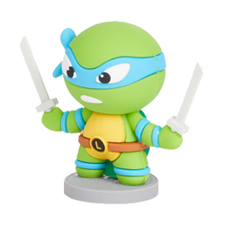 TURTLES WOJOWNICZE ŻÓŁWIE NINJA FIGURKA NA PODSTAWCE LEONARDO