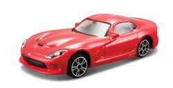 VIPER GTS CZERWONY SAMOCHÓD METALOWY AUTO MODEL BBURAGO 1:43