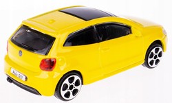 VOLKSWAGEN POLO GTI SAMOCHÓD METALOWY AUTO MODEL BBURAGO 1/43