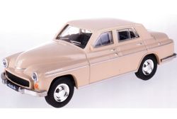 WARSZAWA 223 SAMOCHÓD FSO AUTO MODEL METALOWY PRL 1:43 BEŻOWY