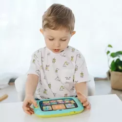 WESOŁY TABLECIK VTECH EDUKACYJNY INTERAKTYWNY LICZBY LITERY KOLORY PIOSENKI