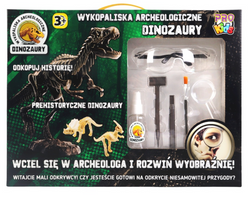 WYKOPALISKA ARCHEOLOGICZNE SZKIELETY DINOZAURÓW PRO KIDS SKAMIELINY  