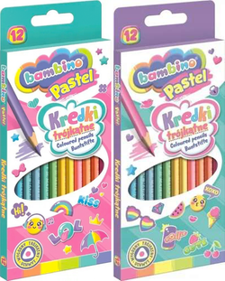 WYPRAWKA PASTELOWA SZKOLNA FLAMASTRY KREDKI BLOKI ASTRA PASTEL