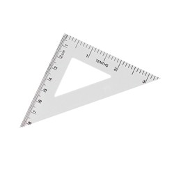 ZESTAW GEOMETRYCZNY SZKOLNY LINIJKA 15 cm EKIERKA KĄTOMIERZ STARPAK