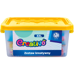 ZESTAW KREATYWNY XXXL ASTRA CREATIVO DIY ZRÓB TO SAM 2000el. PLASTYCZNY