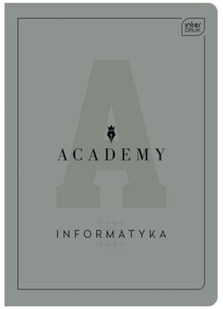 ZESZYT A5 60K KRATKA ACADEMY INFORMATYKA INTERDRUK