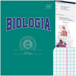 ZESZYT A5 BIOLOGIA W KRATKĘ 60 K PRZEDMIOTOWY ZE ŚCIĄGĄ INTERDRUK