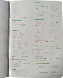 ZESZYT ZE ŚCIĄGĄ KRATKA A5 60 K MATEMATYKA UNIPAP