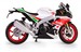 APRILLA 2021 RSV4 RR1000 WYŚCIGOWY MOTOCYKL MODEL METALOWY 1:12