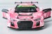 AUDI R8 GT3 LMS 2015 AAPE PINK SAMOCHÓD METALOWY ŚWIATŁO DŹWIĘK NAPĘD 1:32