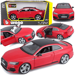 AUDI RS 5 COUPE CZERWONY SAMOCHÓD METALOWY POJAZD MODEL BBURAGO 1/24