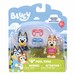 BLUEY FIGURKI 2-PAK ZABAWA NA BASENIE BINGO I BLUEY OKULARY