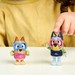 BLUEY FIGURKI 2-PAK ZABAWA NA BASENIE BINGO I BLUEY OKULARY