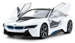 BMW I8 BIAŁY SAMOCHÓD ZDALNIE STEROWANY SPORTOWY R/C 1:14 RASTAR